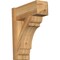 Ekena Millwork Olympic Rough Sawn Craftsman Outlooker, Western Red Cedar, 8"W x 20"D x 24"H OUT08X20X24OLY04RWR - alternate 1